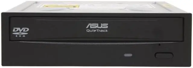 Alt view image 2 of 5 - ASUS Dual Panel Black and Silver 16X DVD-ROM 48X CD-ROM ATAPI / E-IDE DVD-ROM Drive Model DVD-E616A3/A6/ B+S/G/ACI/