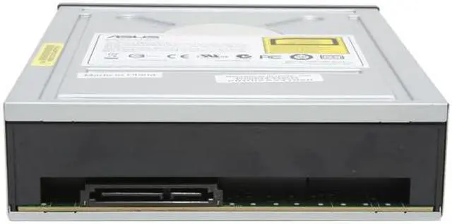 Alt view image 3 of 5 - ASUS Black 16X DVD-ROM 48X CD-ROM SATA DVD-ROM Drive Model DVD-E616A3T