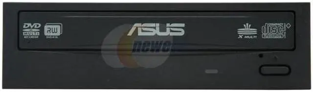 Alt view image 2 of 5 - ASUS 22X DVD Burner 22X DVD+R 8X DVD+RW 12X DVD+R DL 22X DVD-R 6X DVD-RW 16X DVD-ROM 48X CD-R 32X CD-RW 48X CD-ROM Black IDE Model DRW-22B1S