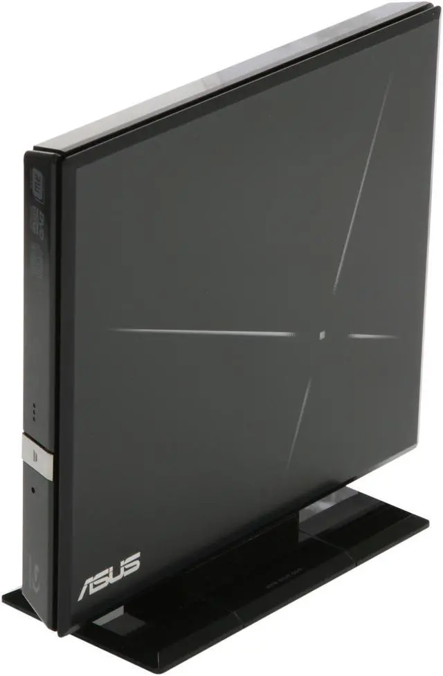 Main image of ASUS Black 4.8X BD-ROM 8X DVD-ROM 24X CD-ROM USB External External Slim BD Combo Model SBC-04D1S-U