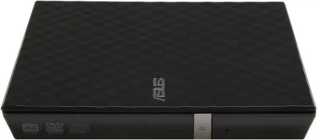 Alt view image 4 of 6 - ASUS USB 2.0 Black External Slim CD / DVD Re-writer MacOS Compatible Model SDRW-08D2S-U