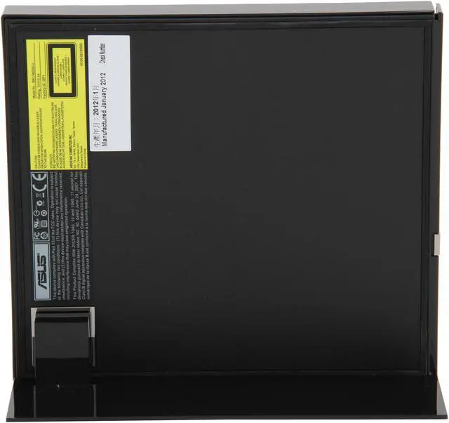 Alt view image 5 of 6 - ASUS USB 2.0 6X External Slim Blu-Ray Re-writer Combo with BDXL Support MacOS Compatible Model SBC-06D2X-U/BLK/G/AS