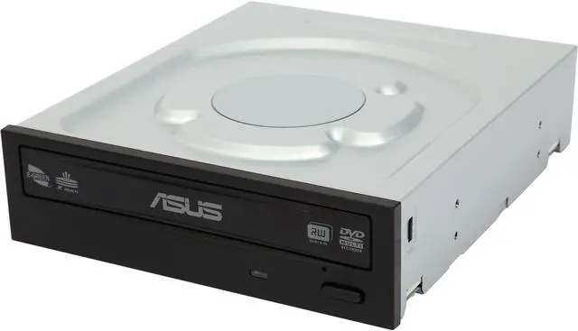 Main image of ASUS DVD Burner 24X DVD+R 8X DVD+RW 12X DVD+R DL 24X DVD-R 6X DVD-RW 16X DVD-ROM 48X CD-R 24X CD-RW 48X CD-ROM Black SATA Model DRW-24B3ST