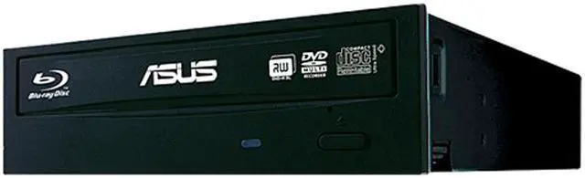Main image of ASUS Black 16X BD-R 2X BD-RE 16X DVD+R 5X DVD-RAM 12X BD-ROM SATA Blu-ray Burner BW-16D1HT