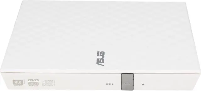 Alt view image 2 of 5 - ASUS USB 2.0 External Slim DVD Writer Model SDRW-08D2S-U/WHT
