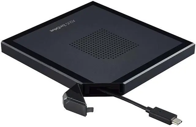 Alt view image 6 of 6 - ASUS USB Type-C External DVD Drive Model ZenDrive V1M (SDRW-08V1M-U/BLK/G/AS//) - OEM