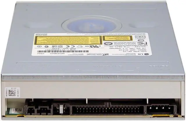 Alt view image 2 of 3 - LG Beige 16X DVD-ROM 48X CD-ROM IDE DVD-ROM Drive Model GDR-8161B/8162B - OEM