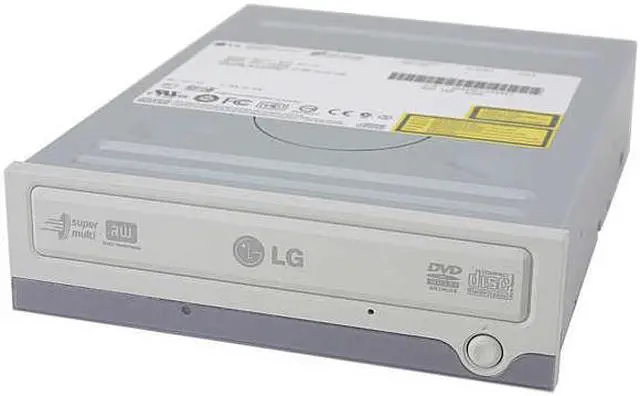 Main image of LG DVD Burner 16X DVD+R 4X DVD+RW 8X DVD-R 4X DVD-RW 16X DVD-ROM 40X CD-R 24X CD-RW 40X CD-ROM Beige IDE Model GSA-4160B - OEM