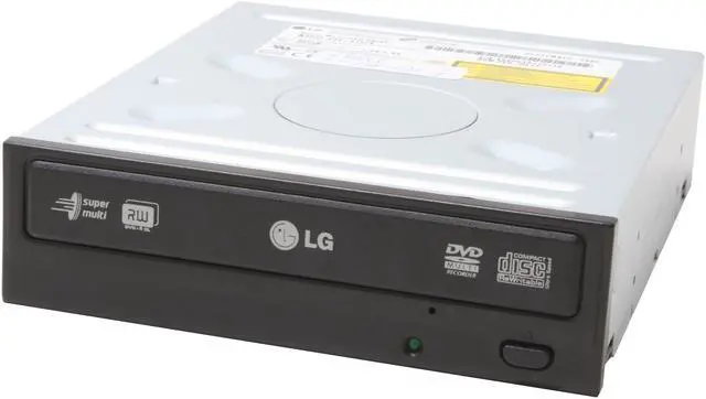 Main image of LG 16X DVD±R DVD Burner With 5X DVD-RAM Write 16X DVD+R 8X DVD+RW 8X DVD+R DL 16X DVD-R 6X DVD-RW 16X DVD-ROM 48X CD-R 32X CD-RW 48X CD-ROM Black E-IDE/ATAPI Model GSA-4167B BK - OEM