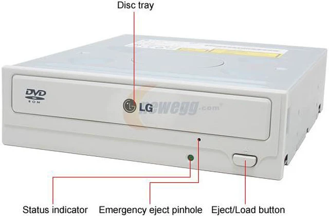 LG Beige E-IDE/ATAPI DVD-ROM Drive Model 8164BI - Newegg.com