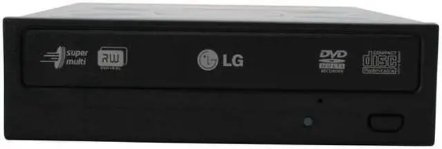 Alt view image 2 of 3 - LG Electronics Black 18X DVD+R 8X DVD+RW 10X DVD+R DL 18X DVD-R 6X DVD-RW 12X DVD-RAM 16X DVD-ROM 48X CD-R 32X CD-RW 48X CD-ROM 2MB Cache SATA 18X DVD±R DVD Burner with 12X DVD-RAM Write - OEM