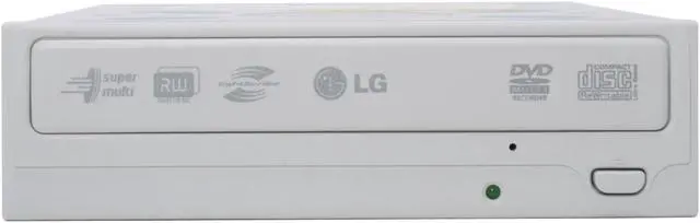 Alt view image 2 of 3 - LG 20X DVD±R DVD Burner with LightScribe 18X DVD+R 8X DVD+RW 10X DVD+R DL 18X DVD-R 6X DVD-RW 16X DVD-ROM 48X CD-R 32X CD-RW 48X CD-ROM Beige IDE Model GSA-H54LB LightScribe Support - OEM