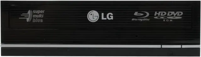 Alt view image 2 of 6 - LG Black 6X BD-R 2X BD-RE 16X DVD+R 6X BD-ROM 4MB Cache SATA Super Multi Blu-ray Disc Burner & HD DVD-ROM Drive GGW-H20L LightScribe Support