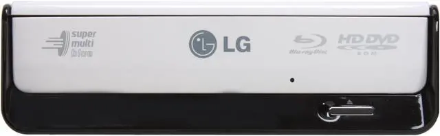 Alt view image 2 of 8 - LG Black/White 6X BD-R 2X BD-RE 16X DVD+R 6X BD-ROM 4MB Cache USB 2.0 External 6X Blu-ray Rewriter/3X HD-ROM Drive w/ LightScribe BE06LU10 LightScribe Support