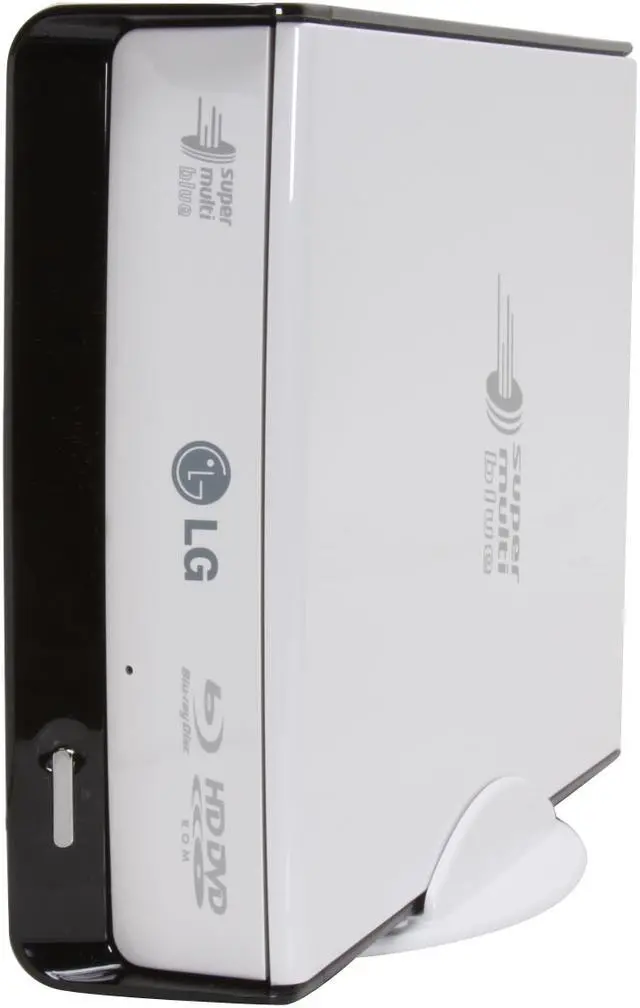 Alt view image 5 of 8 - LG Black/White 6X BD-R 2X BD-RE 16X DVD+R 6X BD-ROM 4MB Cache USB 2.0 External 6X Blu-ray Rewriter/3X HD-ROM Drive w/ LightScribe BE06LU10 LightScribe Support