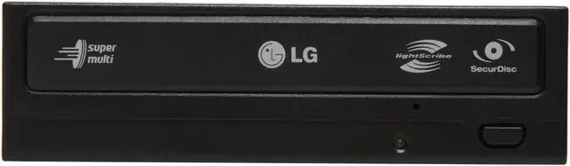 Alt view image 2 of 2 - LG 22X DVD±R DVD Burner 22X DVD+R 8X DVD+RW 16X DVD+R DL 22X DVD-R 6X DVD-RW 16X DVD-ROM 48X CD-R 32X CD-RW 48X CD-ROM Black IDE Model GH22LP20 LightScribe Support