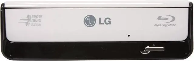Alt view image 2 of 8 - LG Black/White 6X BD-R 2X BD-RE 16X DVD+R 6X BD-ROM 4MB Cache USB 2.0 External 6X Blu-ray Disc Rewriter BE06LU11