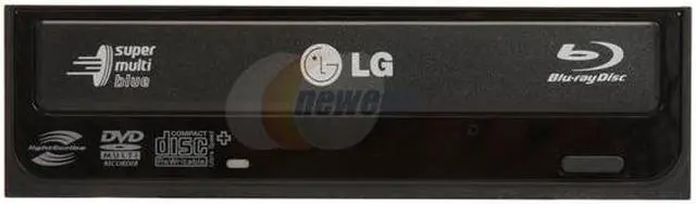 Alt view image 2 of 4 - LG Black 8X BD-ROM 16X DVD-ROM 40X CD-ROM SATA Internal Combo LG Blu-ray Reader & 16X LightScribe DVD±R DVD Burner