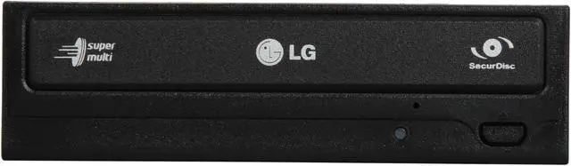 Alt view image 2 of 3 - LG DVD Burner 22X DVD+R 8X DVD+RW 22X DVD-R 16X DVD-ROM 48X CD-ROM Black SATA Model GH22NS50 - OEM