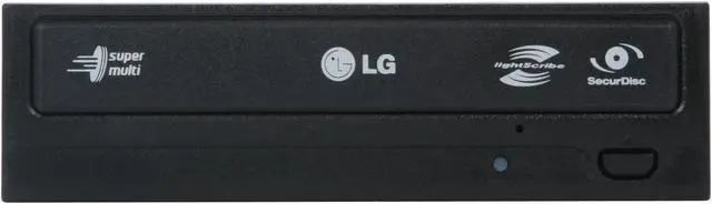 Alt view image 2 of 4 - LG 22X DVD Burner - Bulk 22X DVD+R 8X DVD+RW 22X DVD-R 6X DVD-RW 16X DVD-ROM 48X CD-R 32X CD-RW 48X CD-ROM Black SATA Model GH22LS50 LightScribe Support - OEM