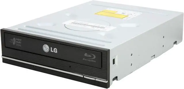 Main image of LG WH08LS20K Black 8X BD-R 2X BD-RE 16X DVD+R 5X DVD-RAM 6X BD-ROM 2MB Cache SATA 8X Blu-ray Burner - Bulk - OEM
