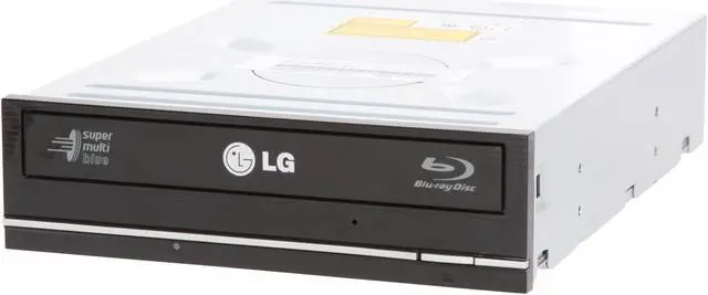 Main image of LG Black 8X BD-R 2X BD-RE 16X DVD+R 5X DVD-RAM 6X BD-ROM 4MB Cache SATA 8X Blu-ray Burner WH08LS20