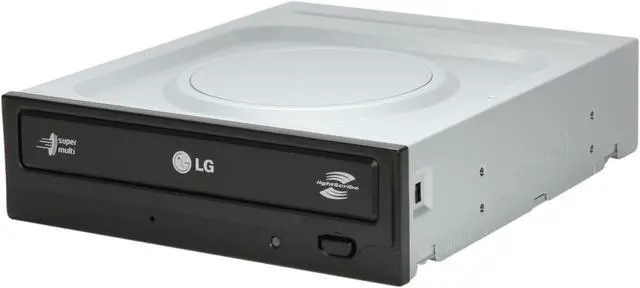 Main image of LG 24X Super Multi DVD Rewriter - Bulk 24X DVD+R 8X DVD+RW 16X DVD+R DL 24X DVD-R 6X DVD-RW 16X DVD-ROM 48X CD-R 32X CD-RW 48X CD-ROM Black SATA Model GH24LS50 LightScribe Support - OEM
