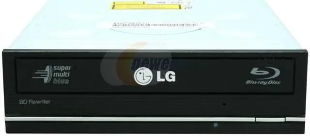 Alt view image 2 of 5 - LG Black 10X BD-R 2X BD-RE 16X DVD+R 12X DVD-RAM 8X BD-ROM 4MB Cache Blu-ray Burner WH10LS30 LightScribe Support