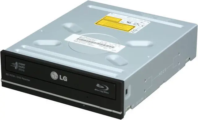Main image of LG Black 10X BD-ROM 16X DVD-ROM SATA Internal Blu-ray Disc Combo Model CH10LS20 R LightScribe Support