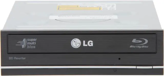 Alt view image 2 of 3 - LG Black 12X BD-R 2X BD-RE 16X DVD+R 12X DVD-RAM 10X BD-ROM 4MB Cache SATA Super Multi WH12LS30 LightScribe Support - OEM