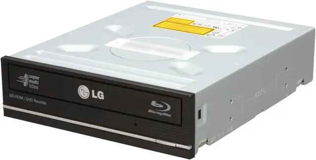 Main image of LG Black 12X BD-ROM 16X DVD-ROM 48X CD-ROM SATA Internal Blu-ray Drive Model UH12LS28 OEM LightScribe Support - OEM