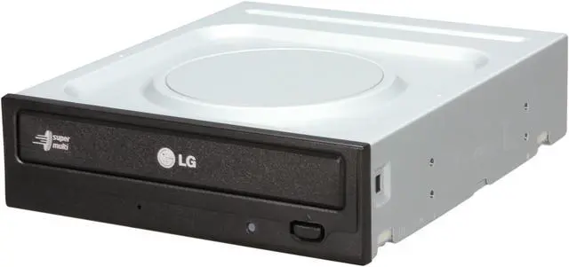 Main image of LG DVD Burner 24X DVD+R 8X DVD+RW 8X DVD+R DL 24X DVD-R 6X DVD-RW 16X DVD-ROM 48X CD-R 32X CD-RW 48X CD-ROM Black SATA Model GH24NS70 - OEM