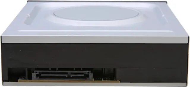Alt view image 4 of 4 - LG DVD Burner 24X DVD+R 8X DVD+RW 8X DVD+R DL 24X DVD-R 6X DVD-RW 16X DVD-ROM 48X CD-R 32X CD-RW 48X CD-ROM Black SATA Model GH24NS90
