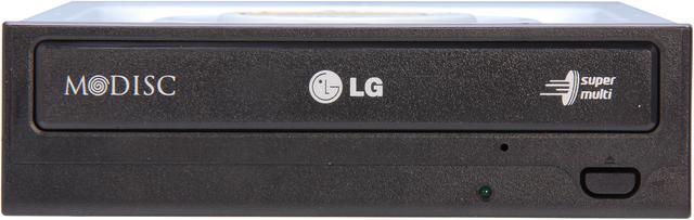 LG 24X DVD Burner - Bare Drive Black SATA Model GH24NS95