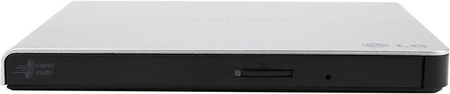 Alt view image 3 of 6 - LG External CD / DVD Rewriter With M-Disc Mac & Surface Support (Silver) - Model GP65NS60