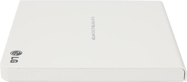 Alt view image 5 of 6 - LG External CD/DVD Rewriter With M-Disc Mac & Surface Support (White) - Model GP65NW60