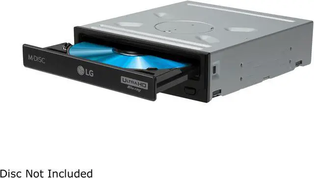 Alt view image 3 of 3 - LG Black 12X BD-ROM 16X DVD-ROM 48X CD-ROM SATA Internal Blu-ray Burner - OEM