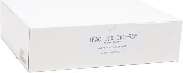 Alt view image 3 of 3 - TEAC Black 16X DVD-ROM 48X CD-ROM IDE/ATAPI DVD-ROM Drive Model DV516E/B/S