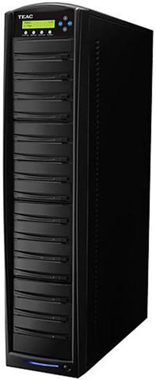 Main image of Teac 15 Target Standalone SATA CD/DVD Daisy Chain Duplicator Recorder Tower Drive Copier DVW/D115A/KIT/DC