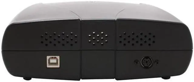 Alt view image 3 of 6 - HP Black 16X DVD+R 8X DVD+RW 8X DVD+R DL 16X DVD-R 6X DVD-RW 16X DVD-ROM 40X CD-R 32X CD-RW 40X CD-ROM USB 2.0 External DVD Burner With LightScribe Model DVD740E BK