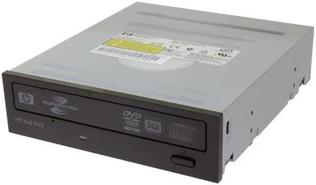 Alt view image 2 of 5 - HP 18X DVD+R 8X DVD+RW 8X DVD+R DL 18X DVD-R 6X DVD-RW 12X DVD-RAM 16X DVD-ROM 48X CD-R 32X CD-RW 48X CD-ROM 2M Cache IDE DVD Burner With LightScribe