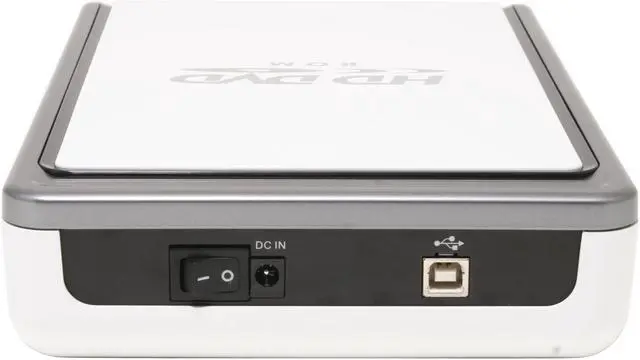 Alt view image 3 of 5 - HP 2.4X HD DVD-ROM, 5X DVD-ROM, 14X CD-ROM USB 2.0 External HD DVD-ROM reader Model HD100