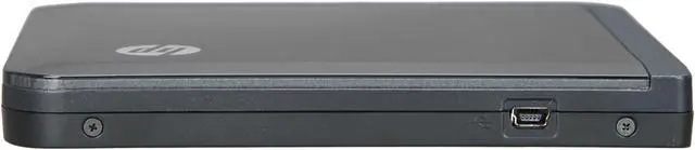 Alt view image 4 of 5 - HP USB 2.0 External Slim Multiformat DVD/CD Writer Model DVD557S-H014 LightScribe Support