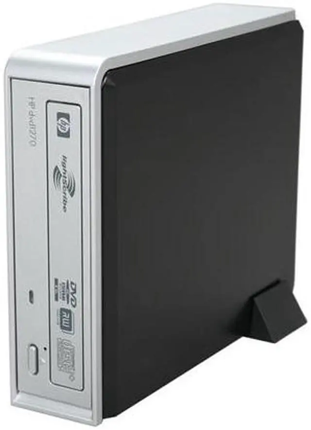 Alt view image 5 of 6 - HP USB 2.0 External CD/DVD Writer Model dvd1270e LightScribe Support