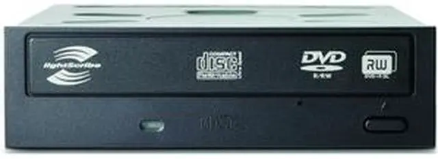 Alt view image 2 of 2 - HP Half-Height 16x DVD-RW Optical Drive 16X DVD+R 8X DVD+RW 16X DVD-R 16X DVD-ROM 40X CD-R 32X CD-RW 40X CD-ROM Black SATA Model 447328-B21