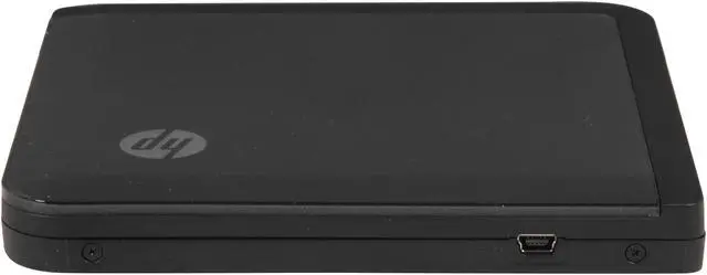 Alt view image 4 of 5 - HP USB 2.0 8X External Slim Multiformat DVD/CD Writer Model DVD550S