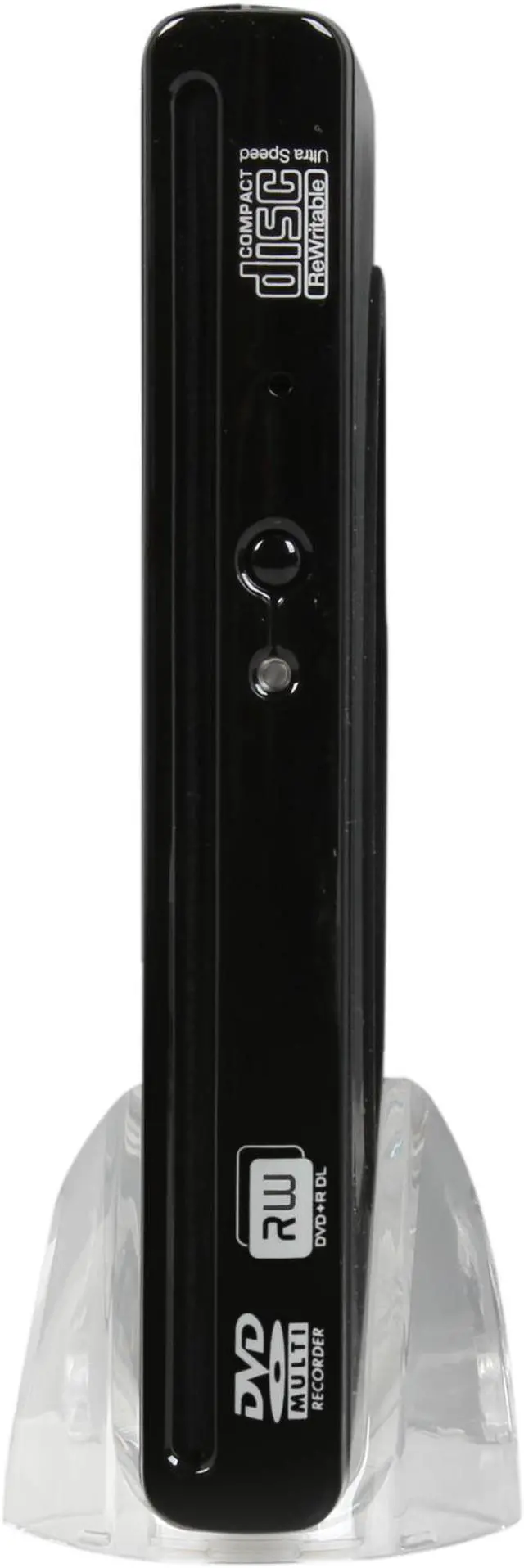 Alt view image 2 of 6 - HP USB 2.0 8X External Slot-load Slim Multiformat DVD Writer Model DVD560S
