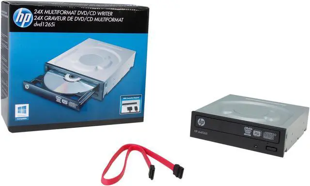 Alt view image 6 of 6 - HP 24X Internal DVD/CD Writer Model DVD1265I