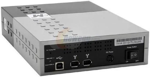 Alt view image 3 of 7 - Memorex IEEE 1394 / USB 2.0 External Dual Layer DVD Burner Model 32023288