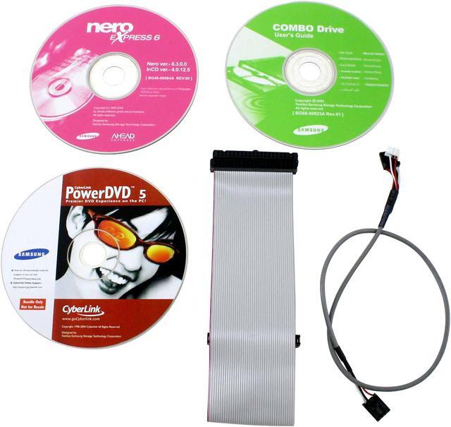 Alt view image 3 of 4 - SAMSUNG Combo Drive 16X DVD-ROM 52X CD-R 32X CD-RW 52X CD-ROM Beige IDE Model TS-H492A/WRDH